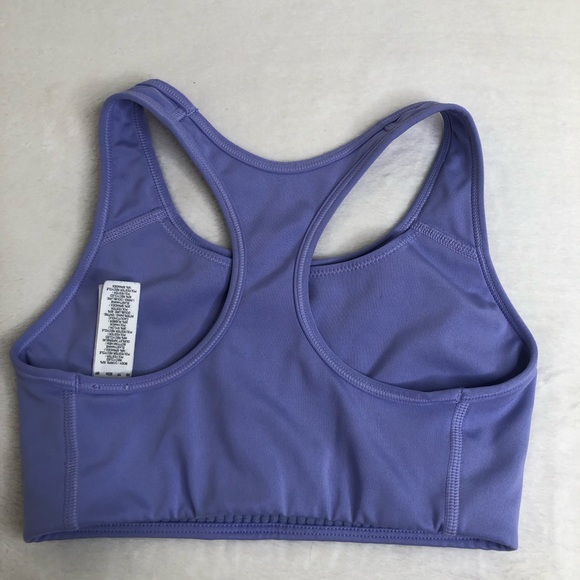 Nike Purple Lilac Sports Bra No Padding Size XS - Picture 3 of 5
